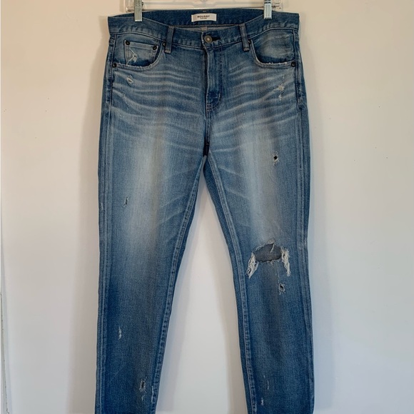Moussy Vintage Distressed Skinny Jeans Japanese - Picture 5 of 10